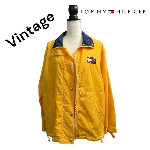 Tommy Hilfiger 90’s (Vintage) Wind Breaker Size Large - Picture 1 of 16